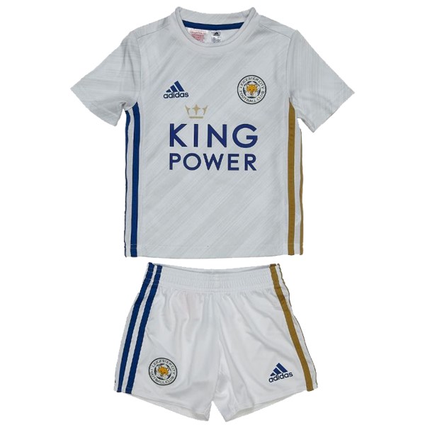 Camiseta Leicester City 2ª Niños 2020-2021 Blanco